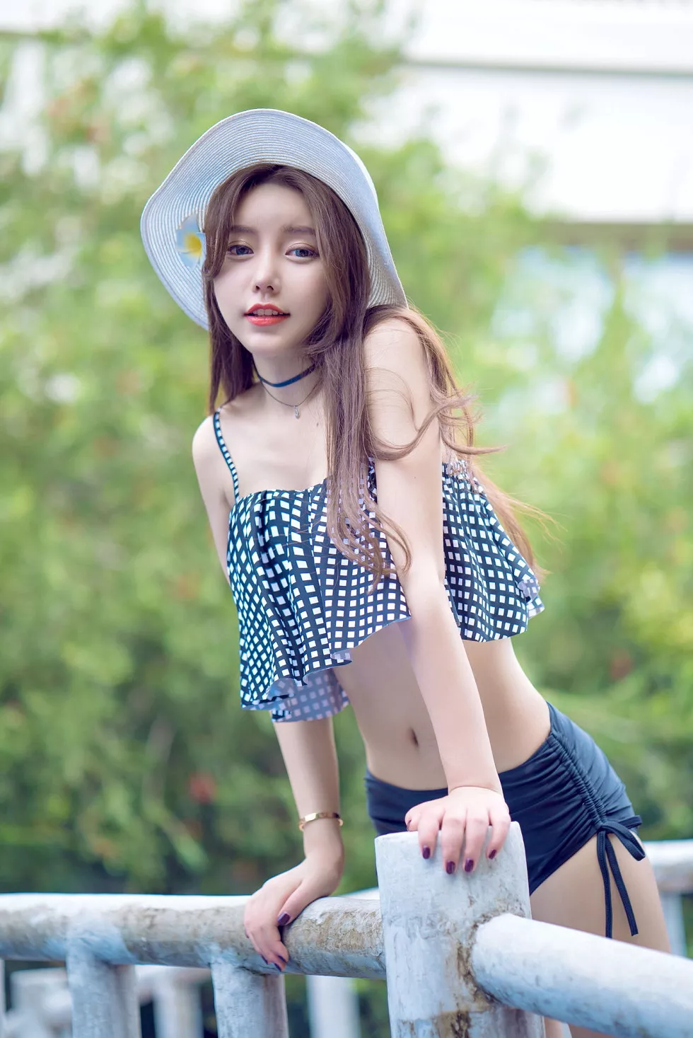 Rayshen摄影作品之泰国甲米旅行海滩边靓丽美模性感比基尼写真34P