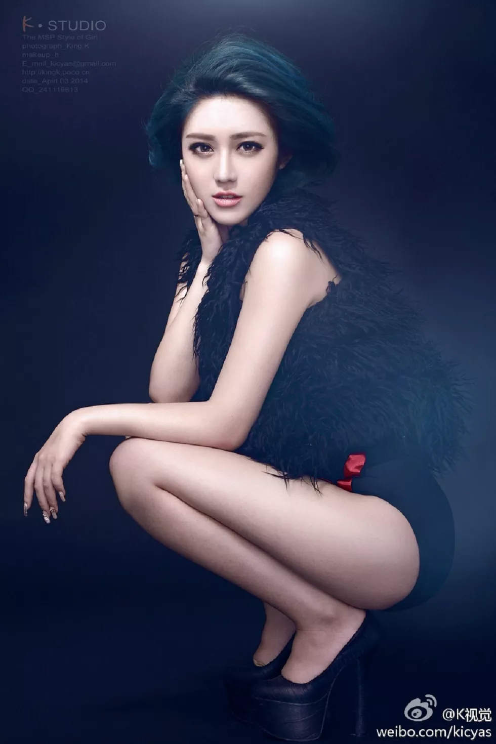 K视觉经典大片靓丽美模让你流口水的火辣诱惑写真189P