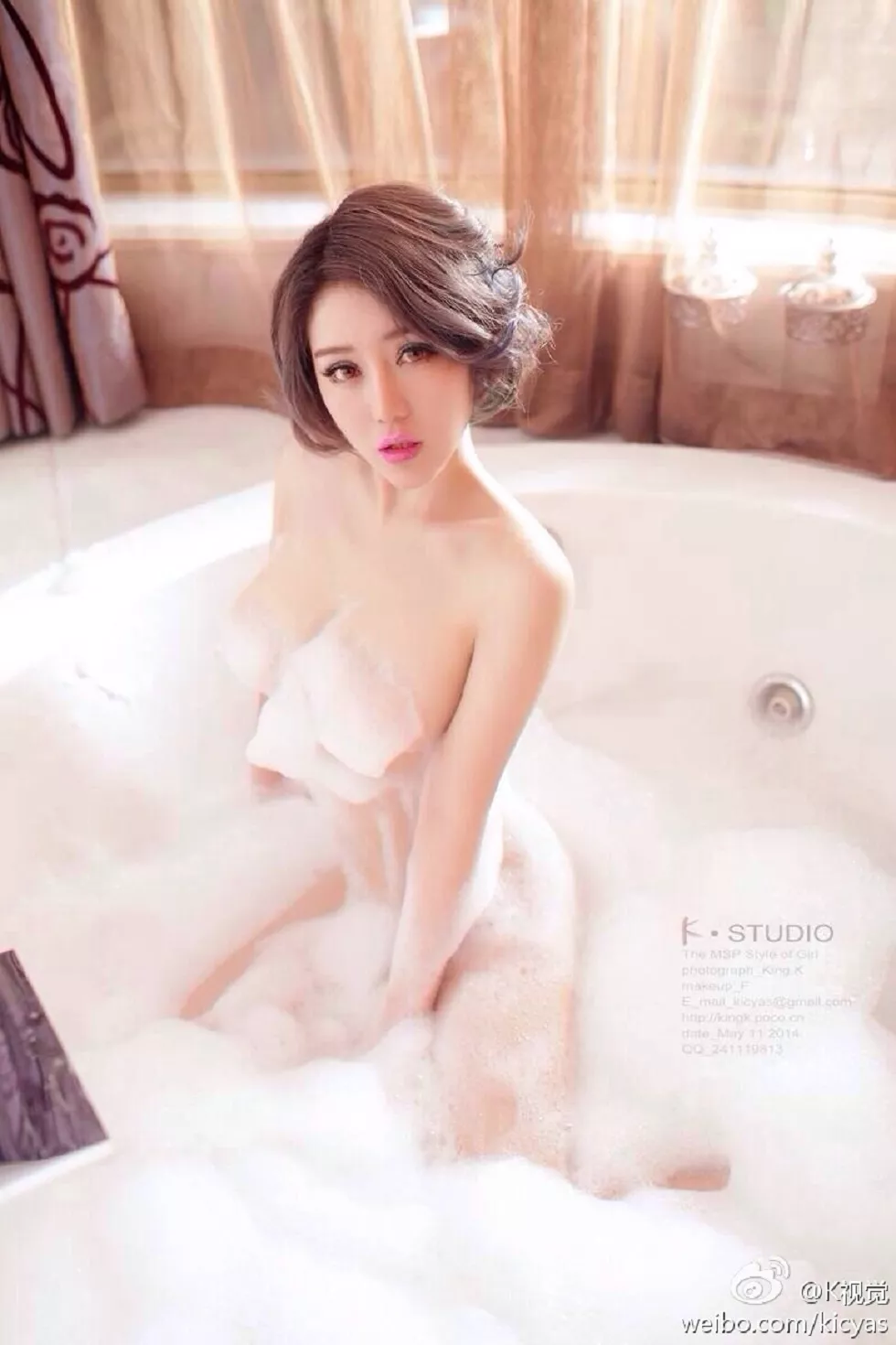 K视觉经典大片靓丽美模让你流口水的火辣诱惑写真189P