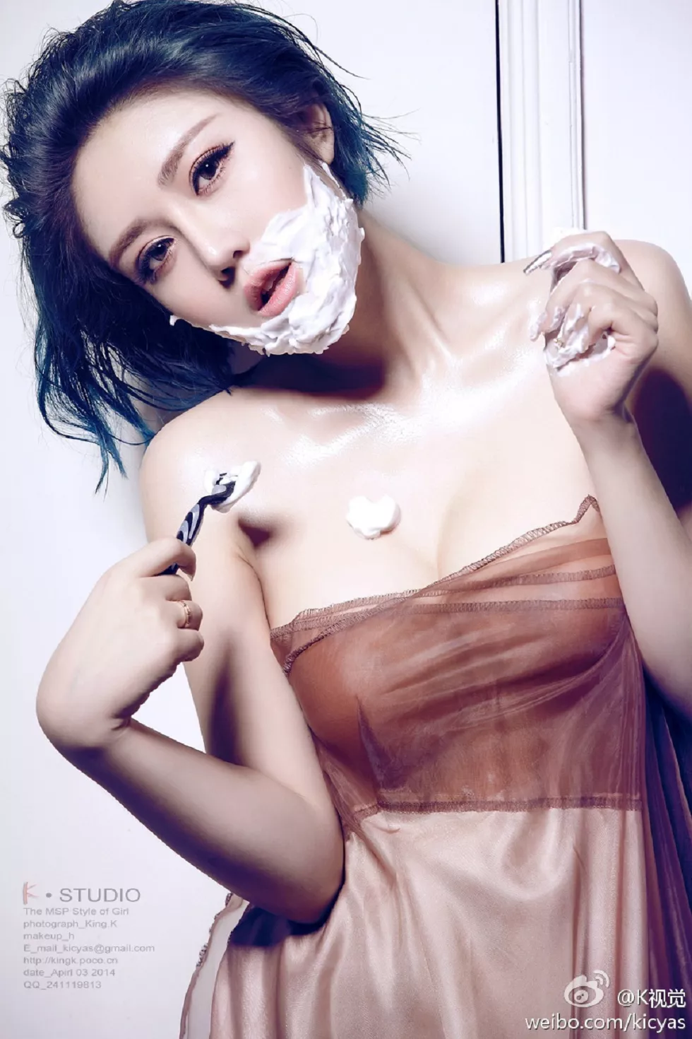 K视觉经典大片靓丽美模让你流口水的火辣诱惑写真189P