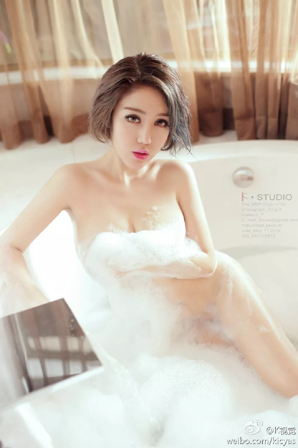 K视觉经典大片靓丽美模让你流口水的火辣诱惑写真189P