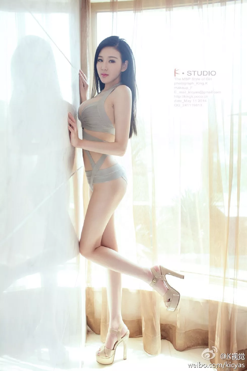K视觉经典大片靓丽美模让你流口水的火辣诱惑写真189P