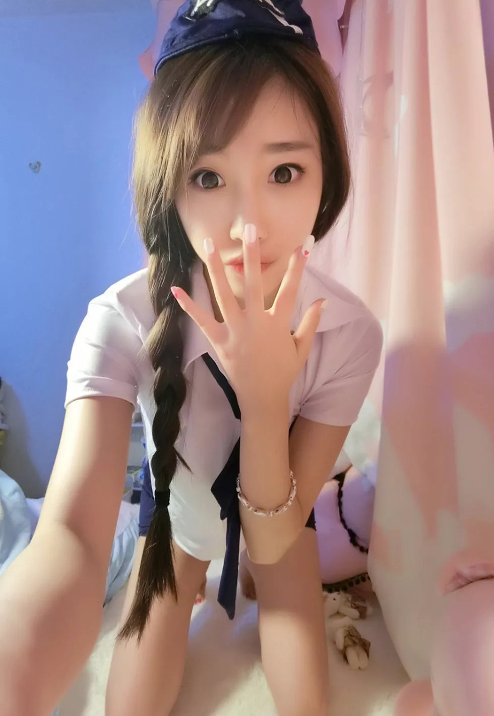 嫩模杨晨晨Sugar居家空姐制服2套爆乳诱惑写真134P