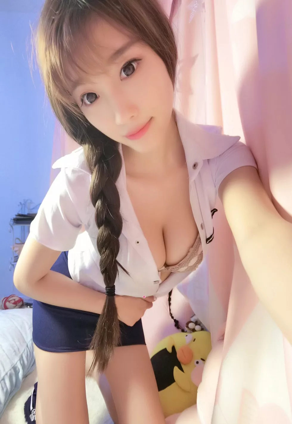嫩模杨晨晨Sugar居家空姐制服2套爆乳诱惑写真134P