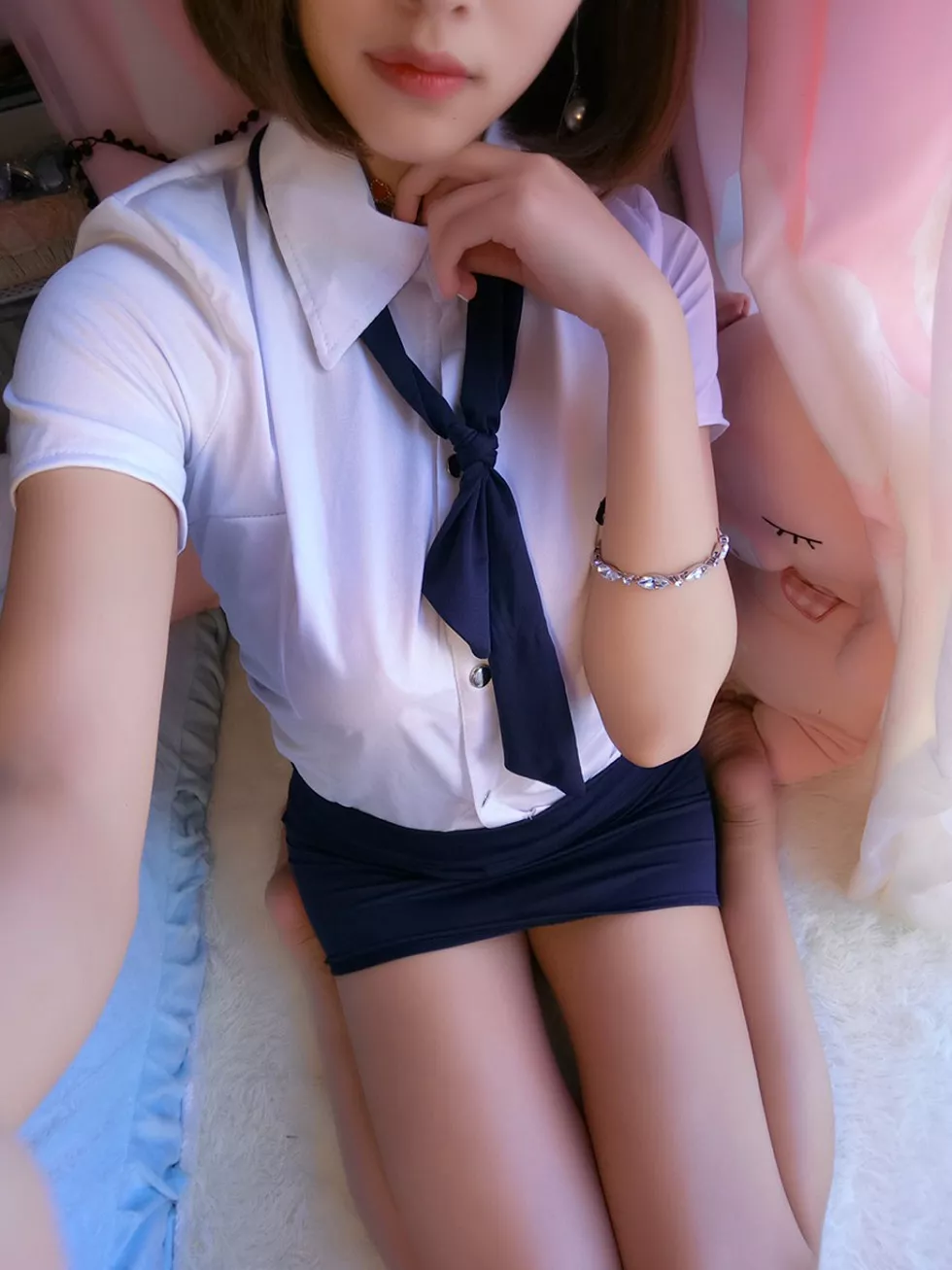 嫩模杨晨晨Sugar居家空姐制服2套爆乳诱惑写真134P
