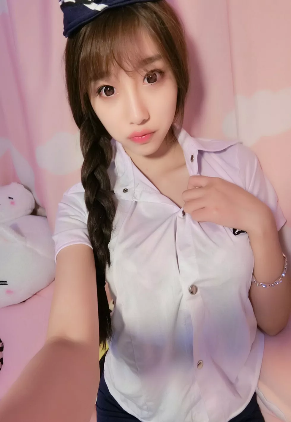 嫩模杨晨晨Sugar居家空姐制服2套爆乳诱惑写真134P