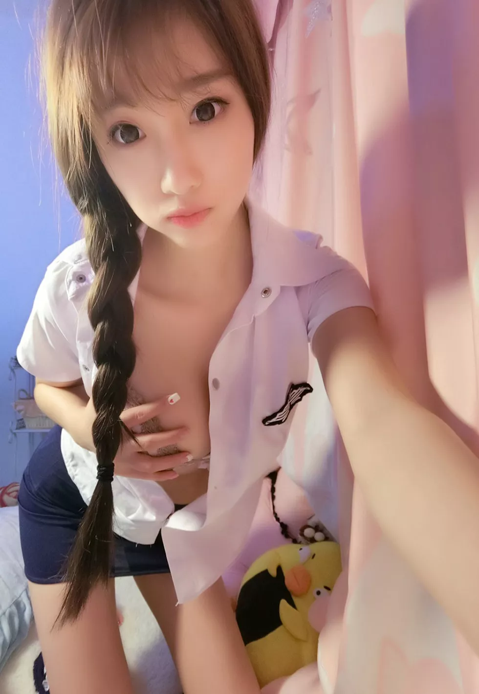 嫩模杨晨晨Sugar居家空姐制服2套爆乳诱惑写真134P