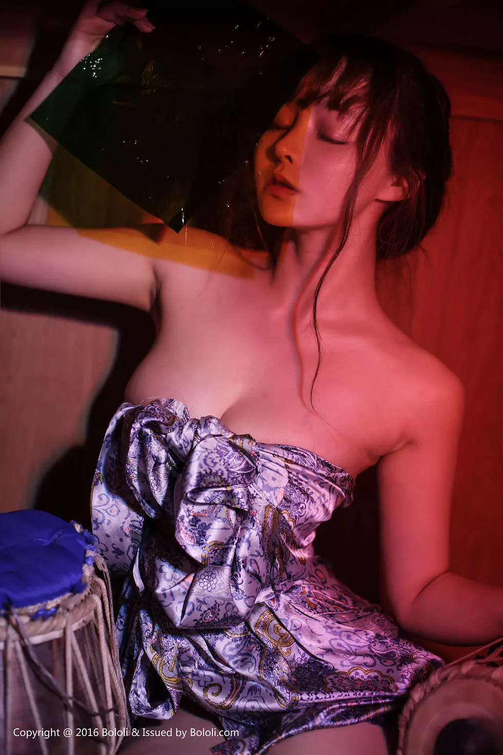[BoLoli波萝社新刊]Vol.110_嫩模柳侑绮Cos明日香大尺度露豪乳撩人诱惑写真29P