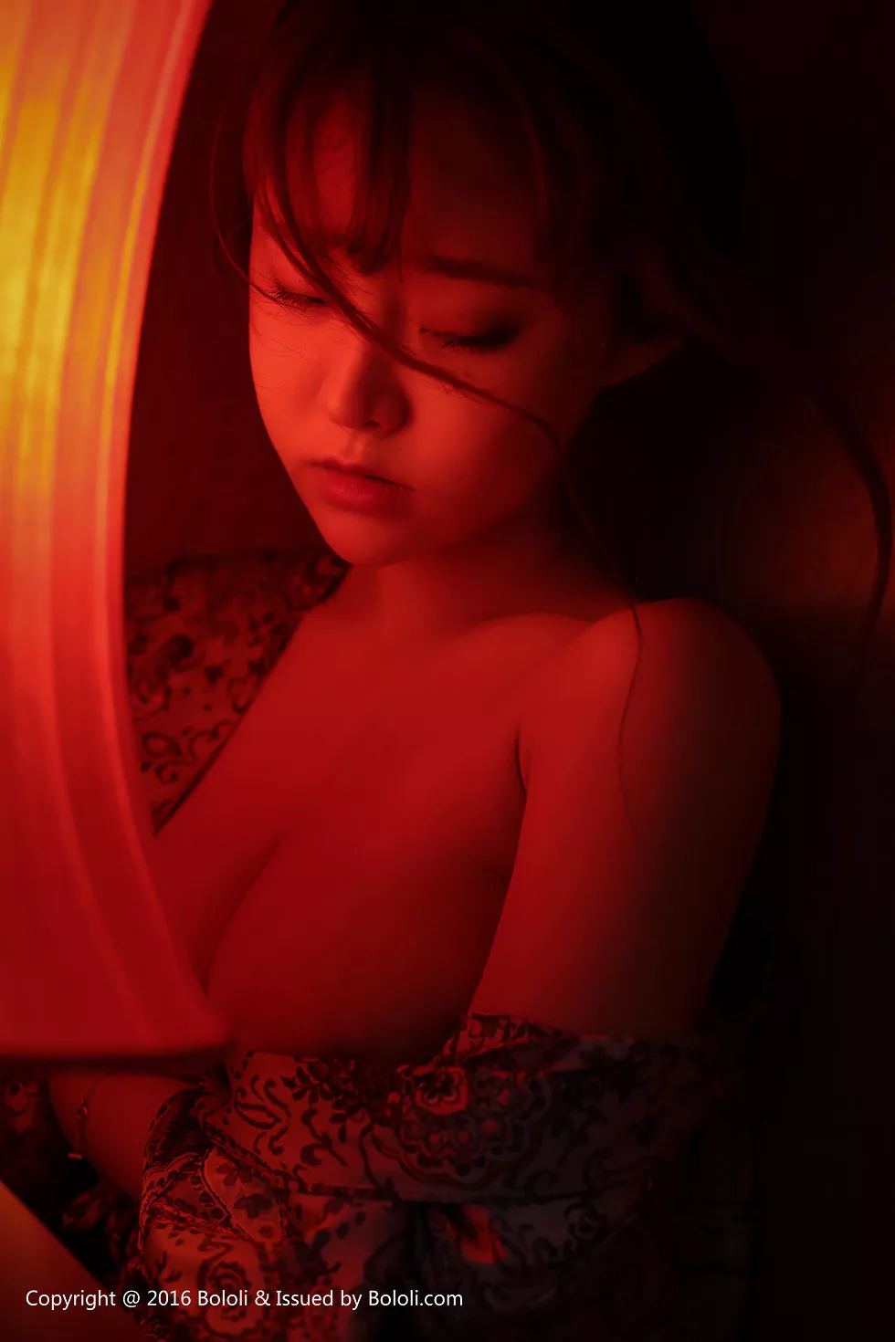 [BoLoli波萝社新刊]Vol.110_嫩模柳侑绮Cos明日香大尺度露豪乳撩人诱惑写真29P