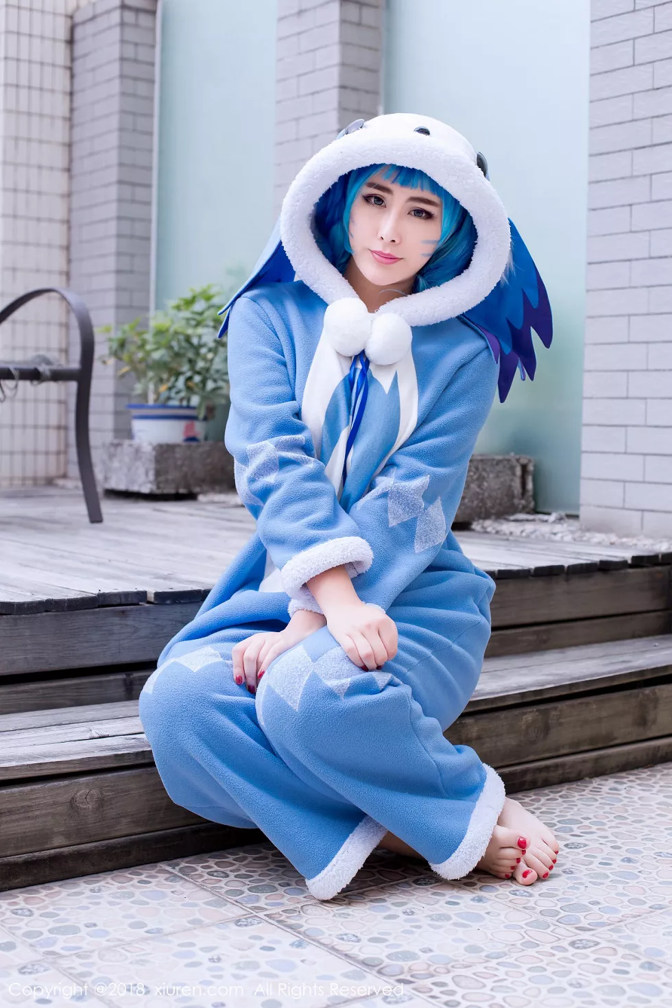 XiuRen第1096期_嫩模孟狐狸FoxYini居家私房脱白衬衣全裸美体惹火诱惑写真31P