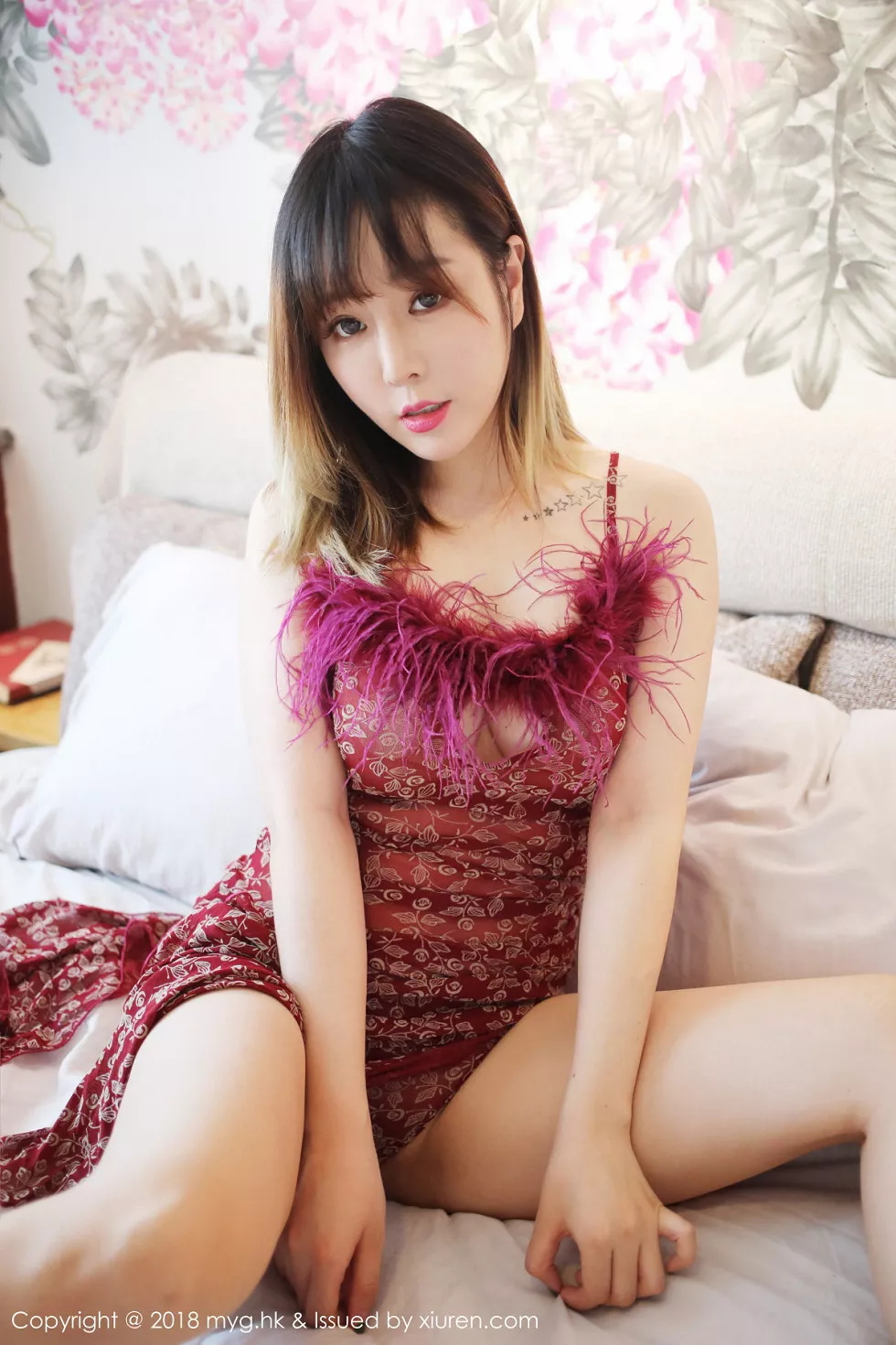 [MyGirl美媛馆]Vol.309_女神王雨纯私房情趣内衣露豪乳心型遮点极致诱惑写真41P