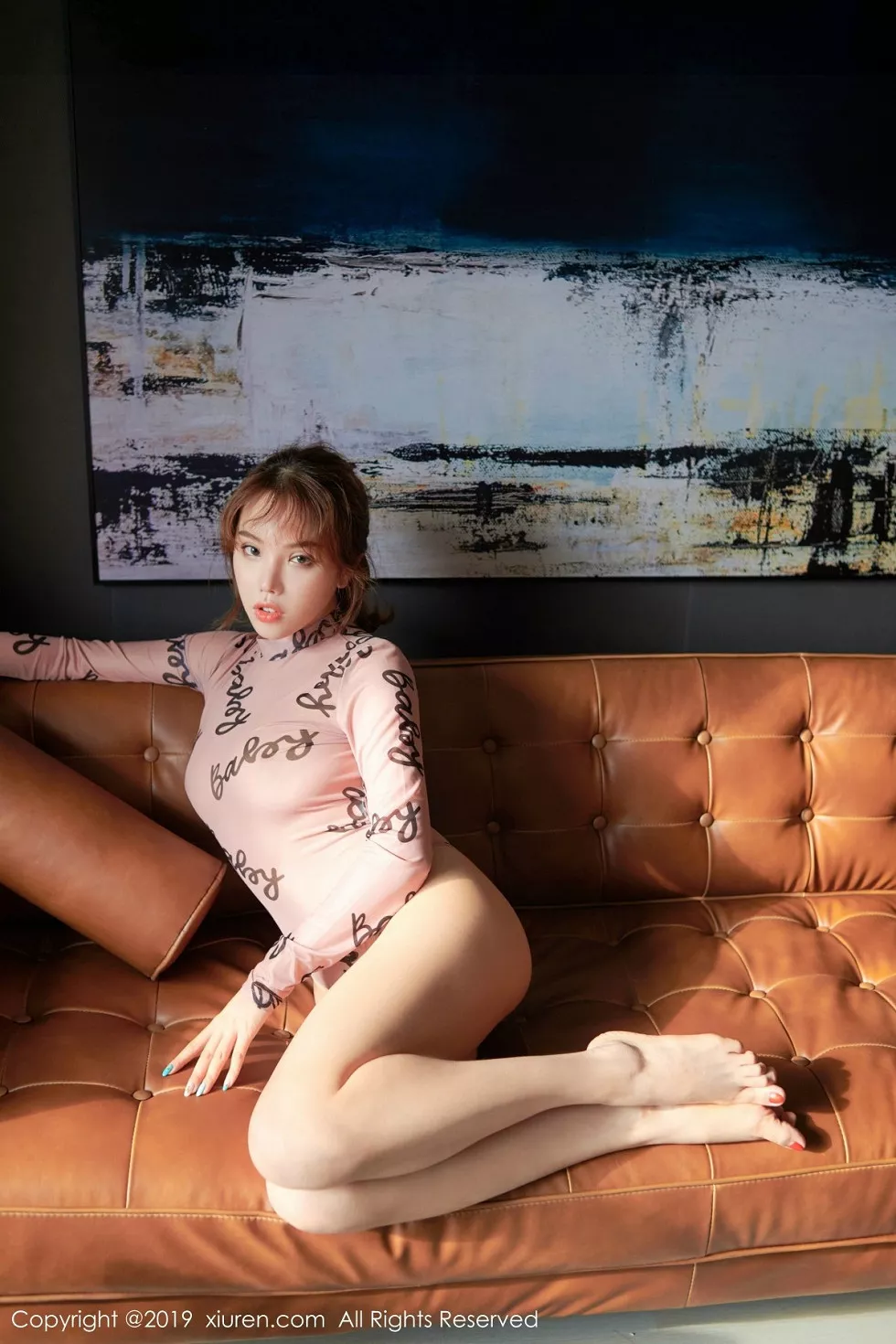 XiuRen第1549期_女神黄乐然韩国旅拍私房日式和服半露豪乳惹火诱惑写真56P