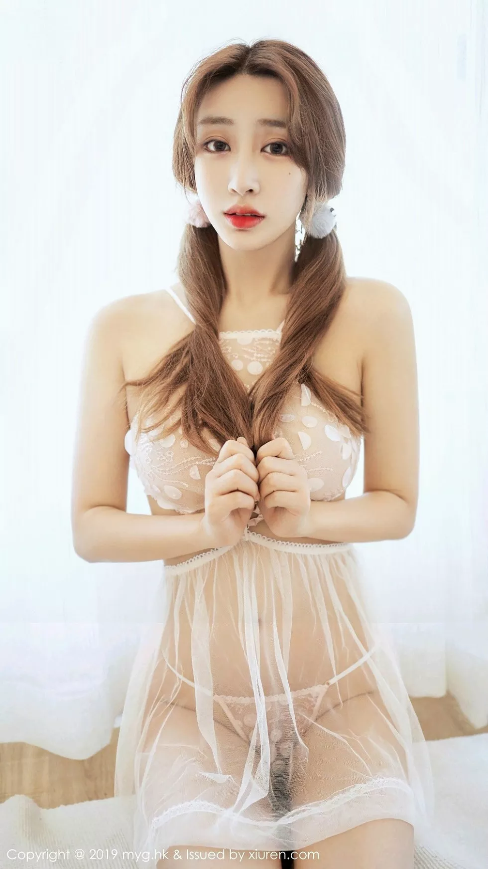 [MyGirl美媛馆]Vol.382_嫩模Betty林子欣私房半透情趣内衣撩人姿势喷血诱惑写真54P