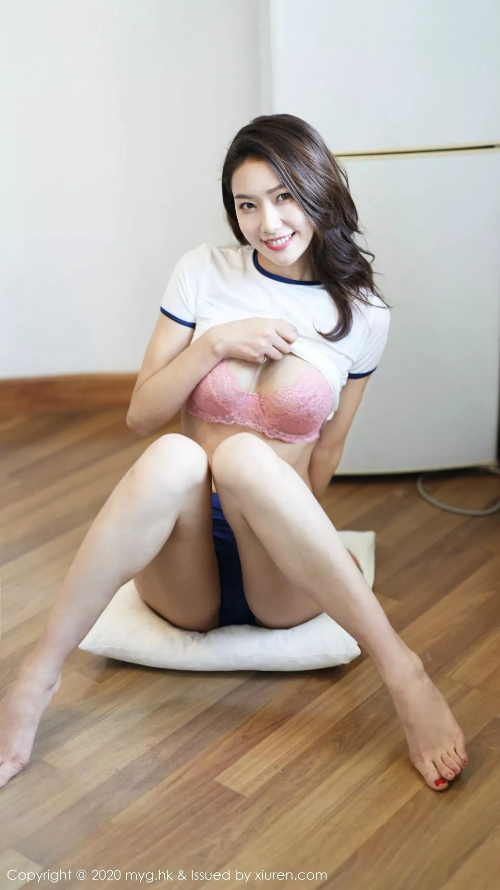 [MyGirl美媛馆]Vol.435_嫩模方子萱居家运动服饰真空美乳激凸撩人诱惑写真56P