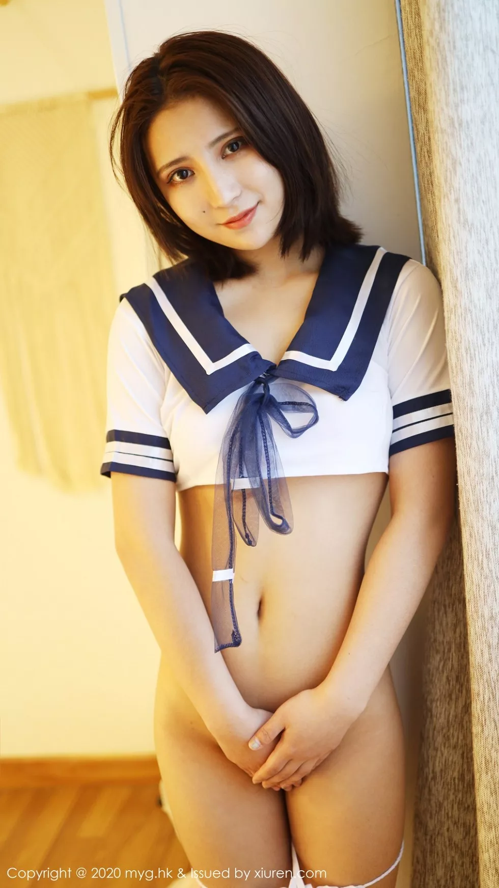 [MyGirl美媛馆]Vol.442_嫩模久久Aimee青春JK制服主题半脱秀火辣身材诱惑写真66P
