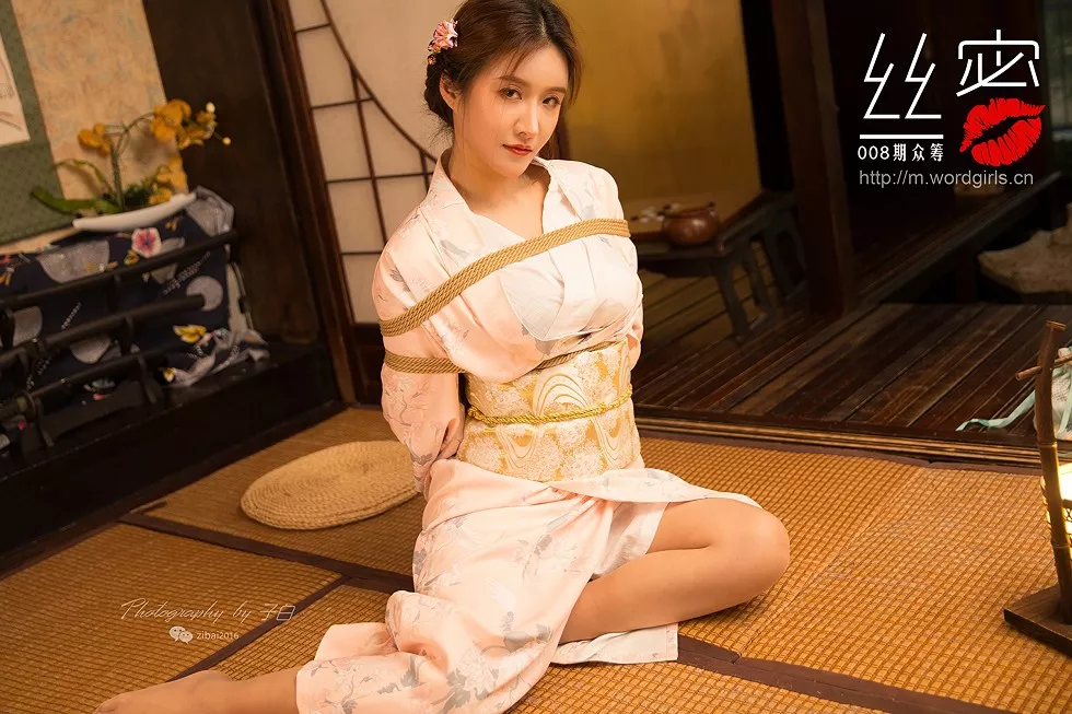 [Toutiao头条女神]No.S011_嫩模JennyR和风花与蛇主题性感姐妹花私房捆绑诱惑写真86P
