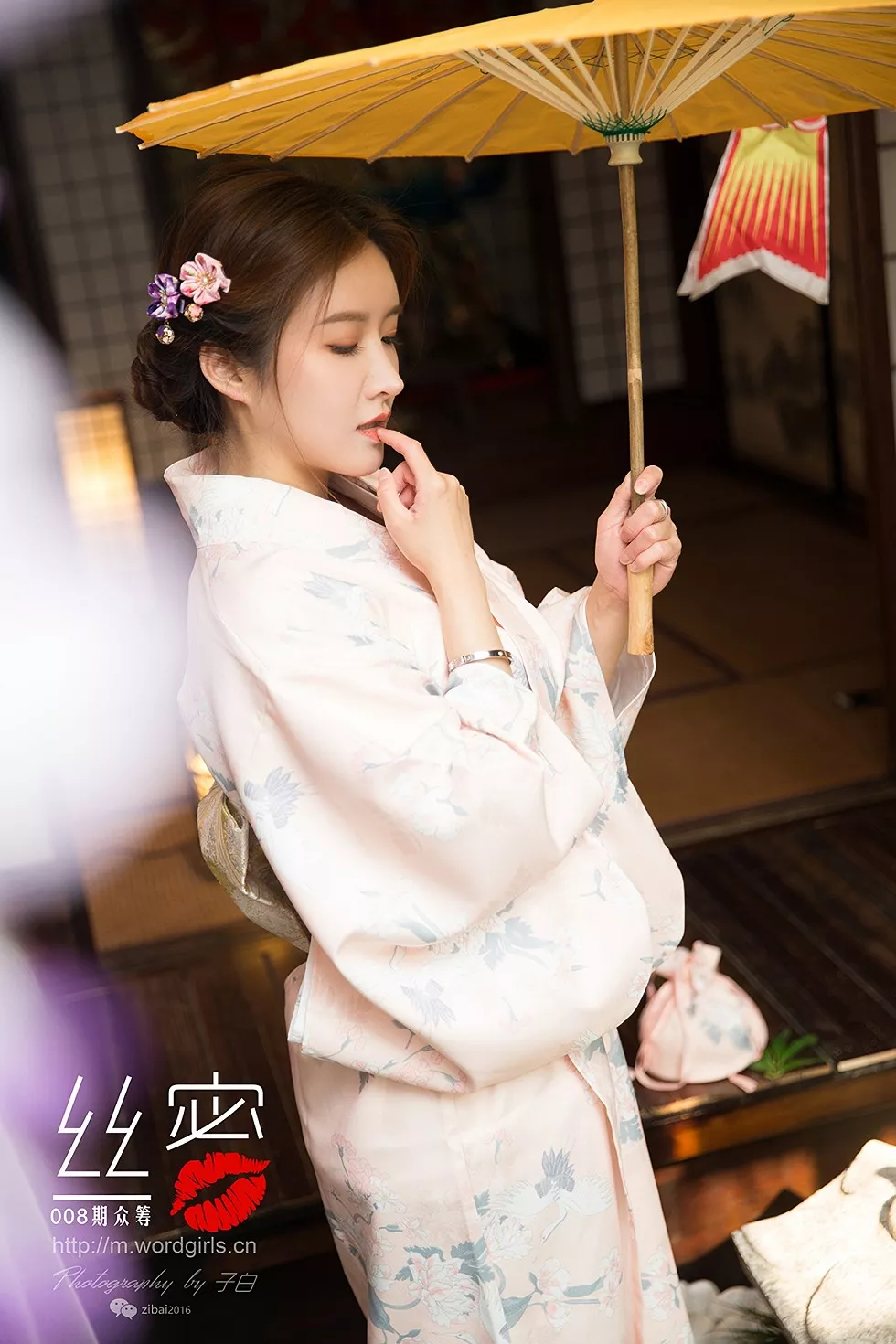 [Toutiao头条女神]No.S011_嫩模JennyR和风花与蛇主题性感姐妹花私房捆绑诱惑写真86P