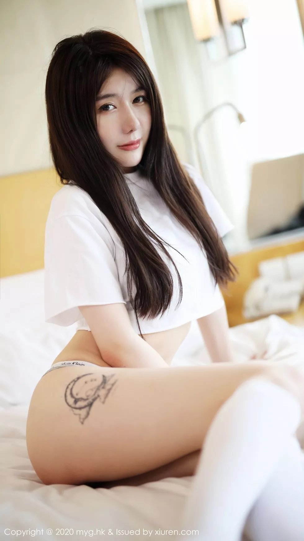 [MyGirl美媛馆]Vol.445_嫩模薛琪琪sandy脱牛仔裤露性感内衣大尺度秀火辣美体诱惑写真58P