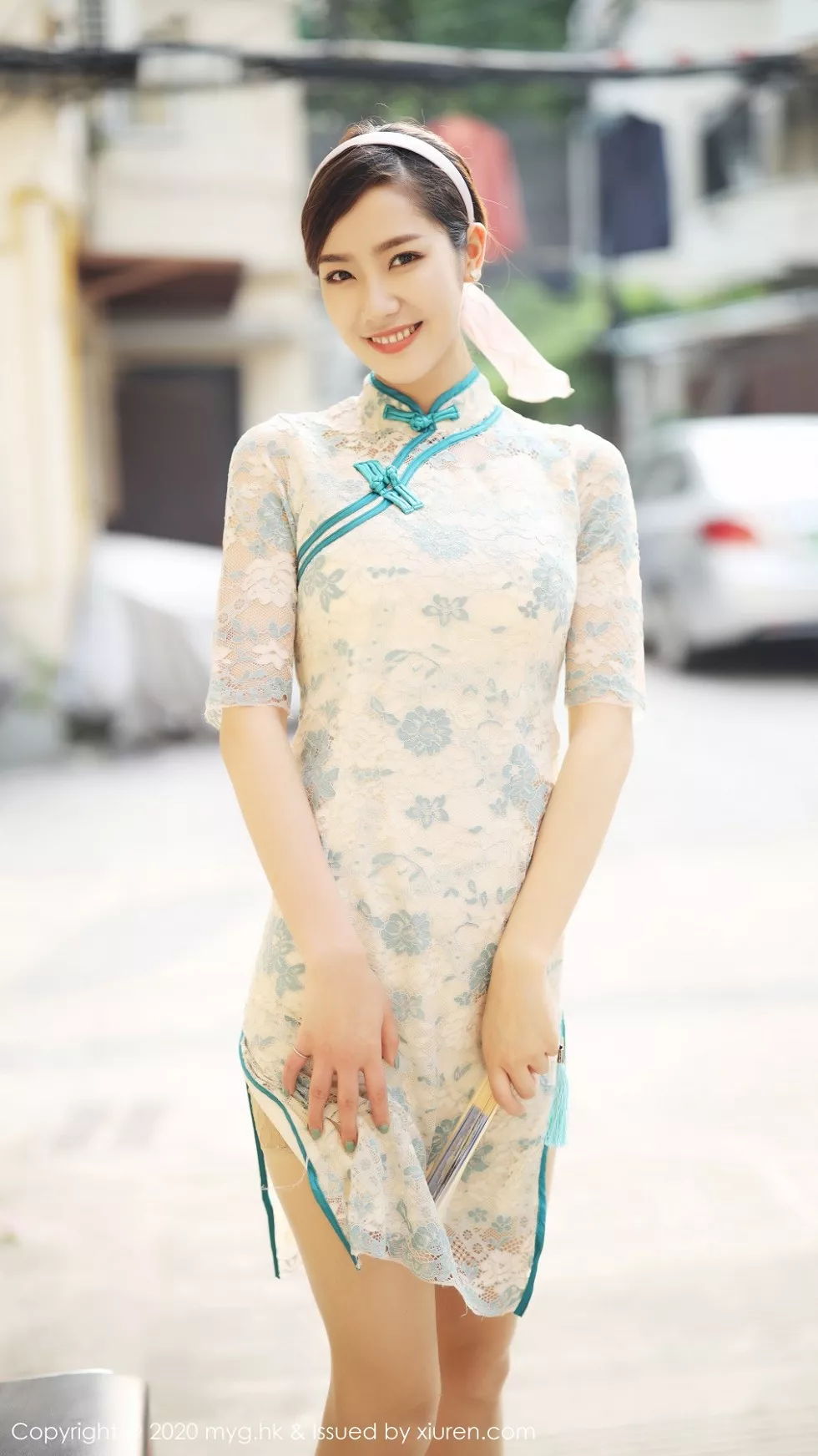 [MyGirl美媛馆]Vol.446_模特方子萱私房古韵旗袍配现代丝袜秀高挑身材诱惑写真105P