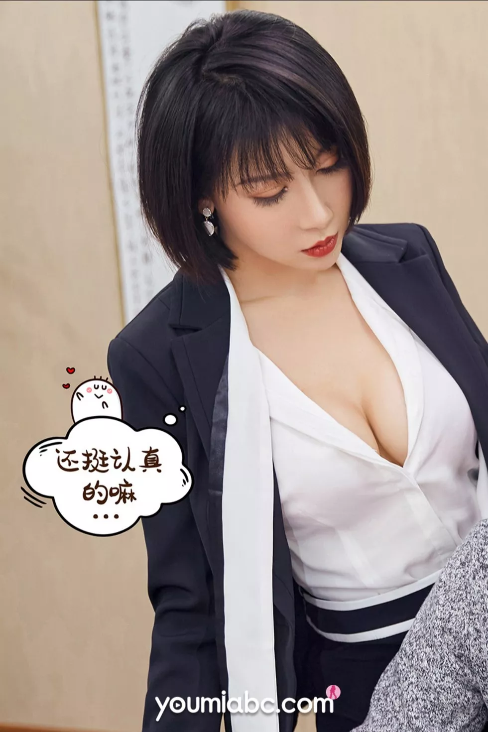 [YouMi尤蜜]Vol.598_嫩模安妮斯朵拉升职之路主题办公室大尺度秀火辣身材诱惑写真68P