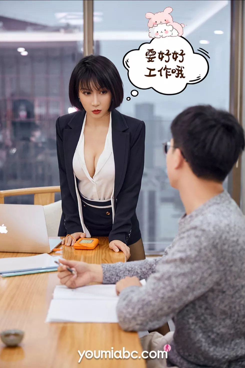 [YouMi尤蜜]Vol.598_嫩模安妮斯朵拉升职之路主题办公室大尺度秀火辣身材诱惑写真68P