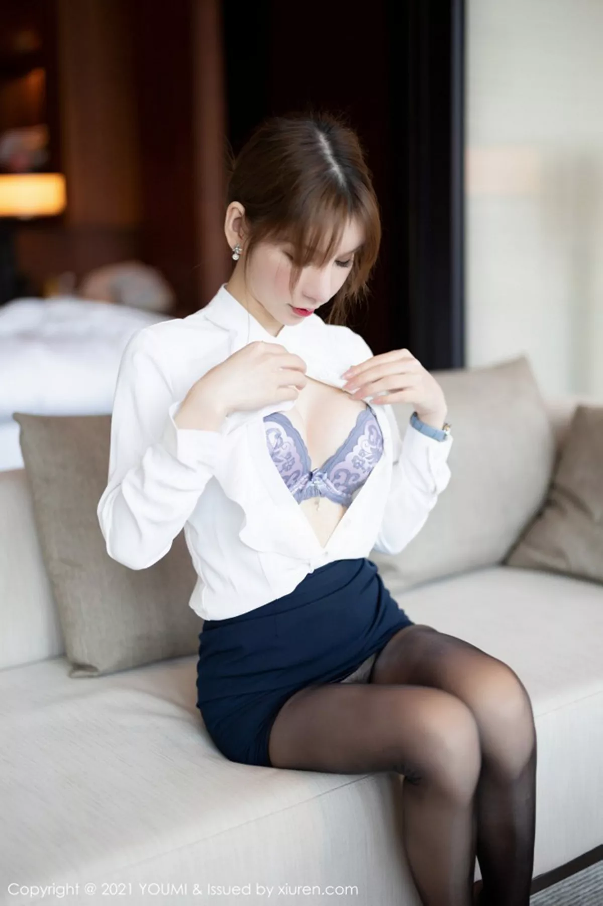 [YouMi尤蜜荟]Vol.606_女神周于希Sandy厦门旅拍女强人与下属剧情撩人姿势诱惑写真106P