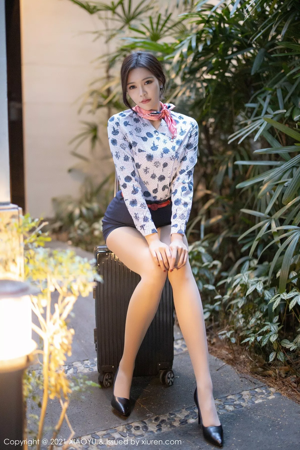 [XiaoYu画语界]Vol.536_嫩模娜比私房床上超薄无内肉丝裤袜秀丰满身材诱惑写真90P