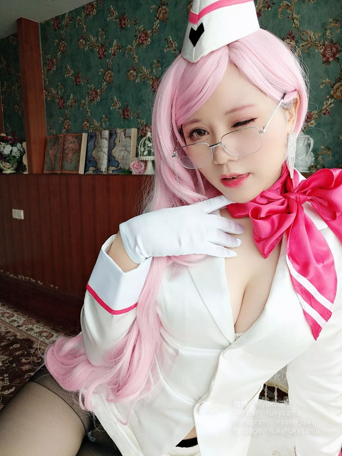 网络美女Nyako喵子私房大合集主题居家性感服饰系列真空秀惹火身材极致诱惑写真207P