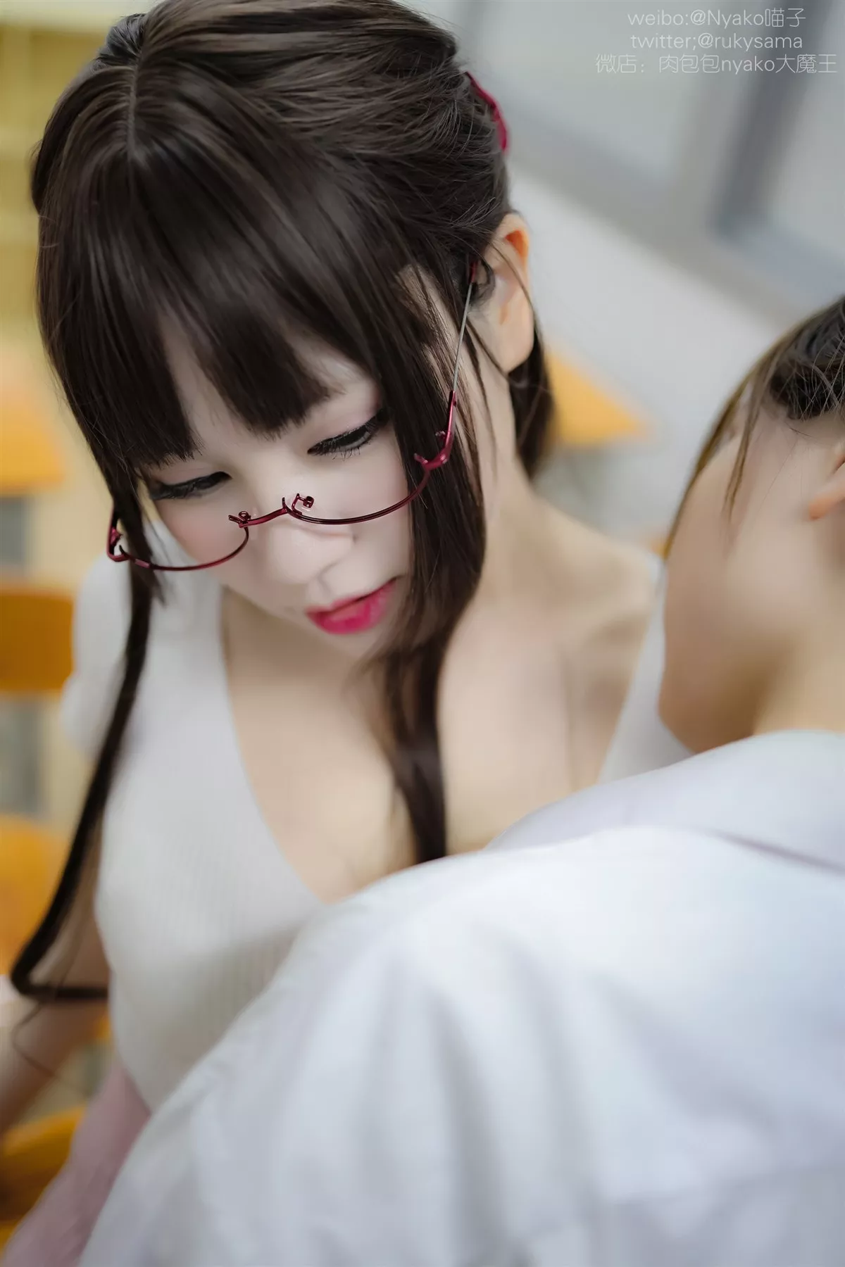 网络美女Nyako喵子居家人妻主题私房性感内衣系列秀完美身材迷人诱惑写真123P