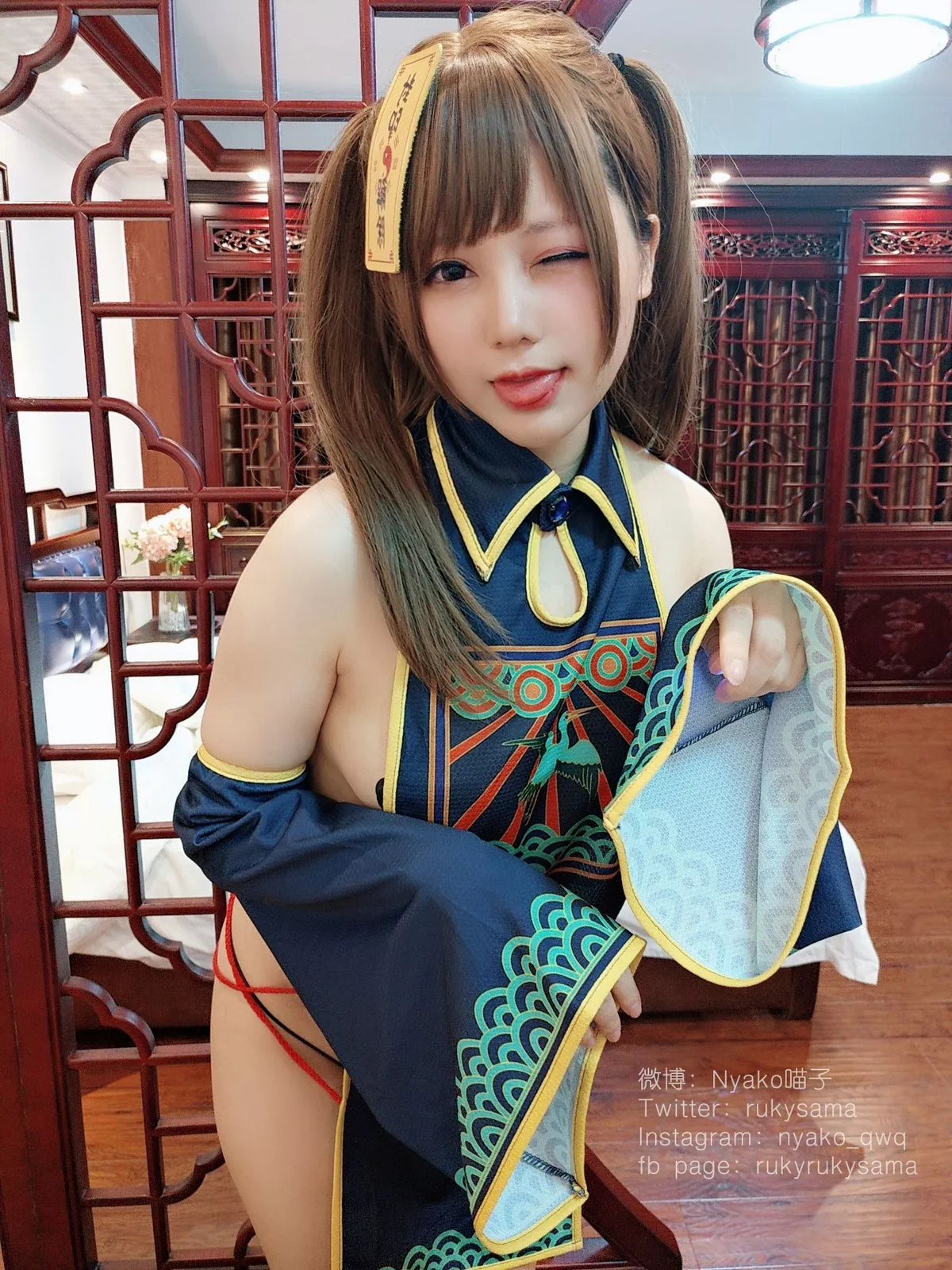 网络美女Nyako喵子私房大合集主题居家性感服饰系列真空秀惹火身材极致诱惑写真207P