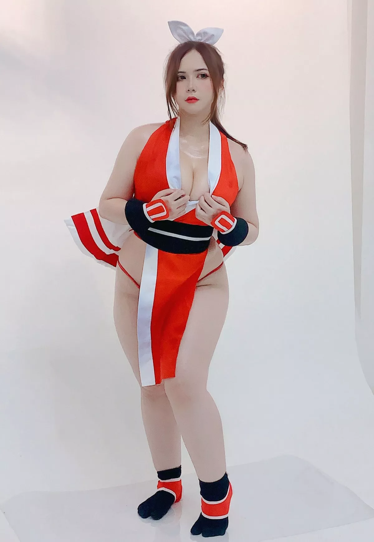 网络美女UyUy不知火舞主题私房性感服饰+情趣捆绑秀丰满身材撩人诱惑写真58P