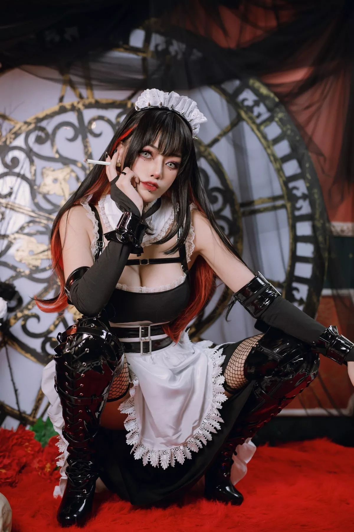 日本性感萝莉Byoru美女武士Cos主题私房情趣内衣露傲人豪乳遮点极致诱惑写真42P
