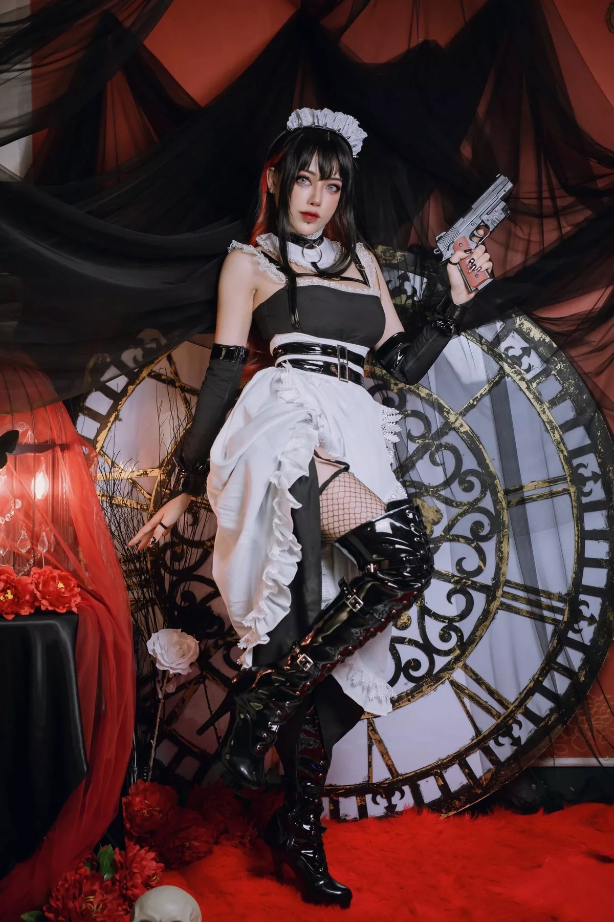 日本性感萝莉Byoru美女武士Cos主题私房情趣内衣露傲人豪乳遮点极致诱惑写真42P
