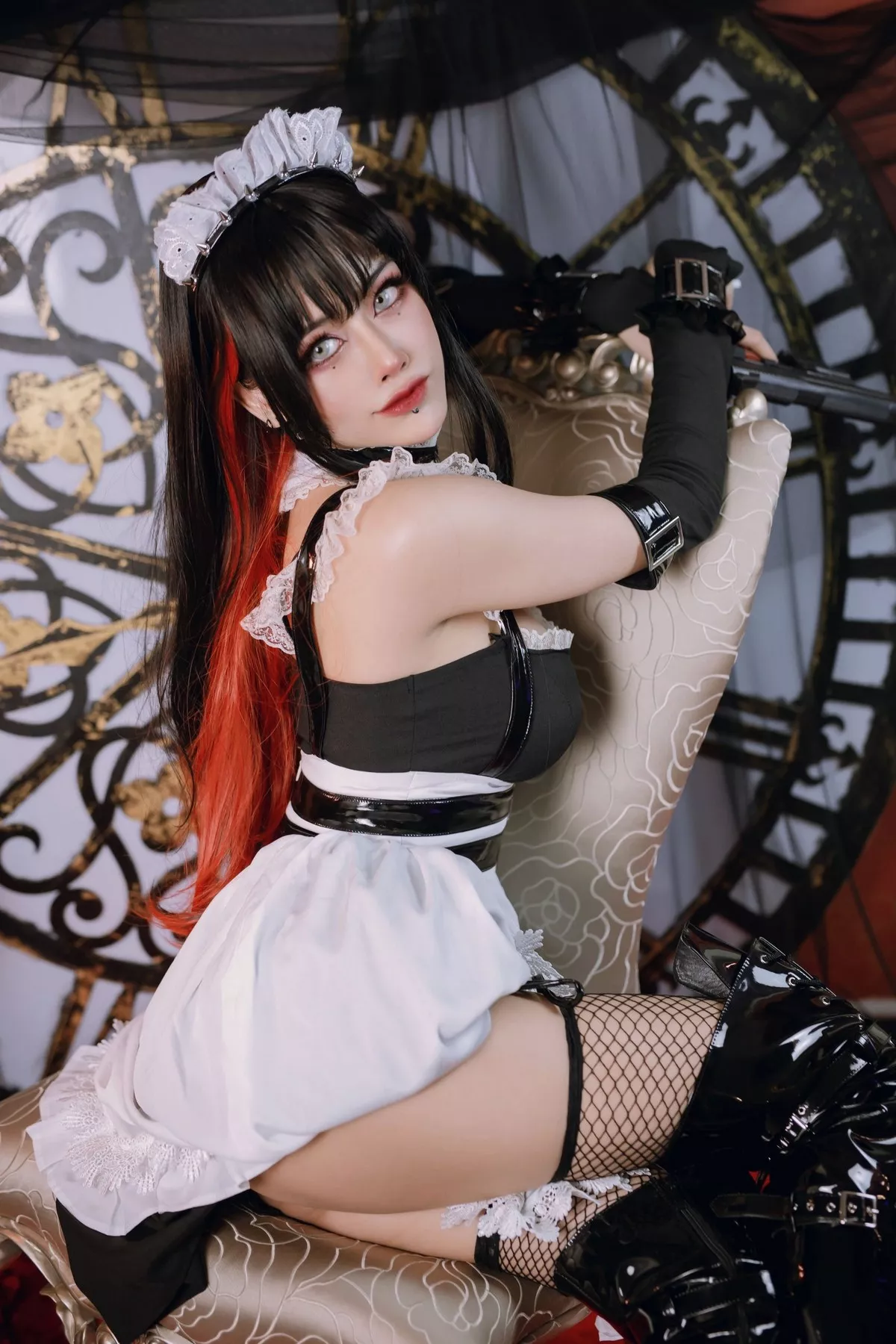 日本性感萝莉Byoru美女武士Cos主题私房情趣内衣露傲人豪乳遮点极致诱惑写真42P
