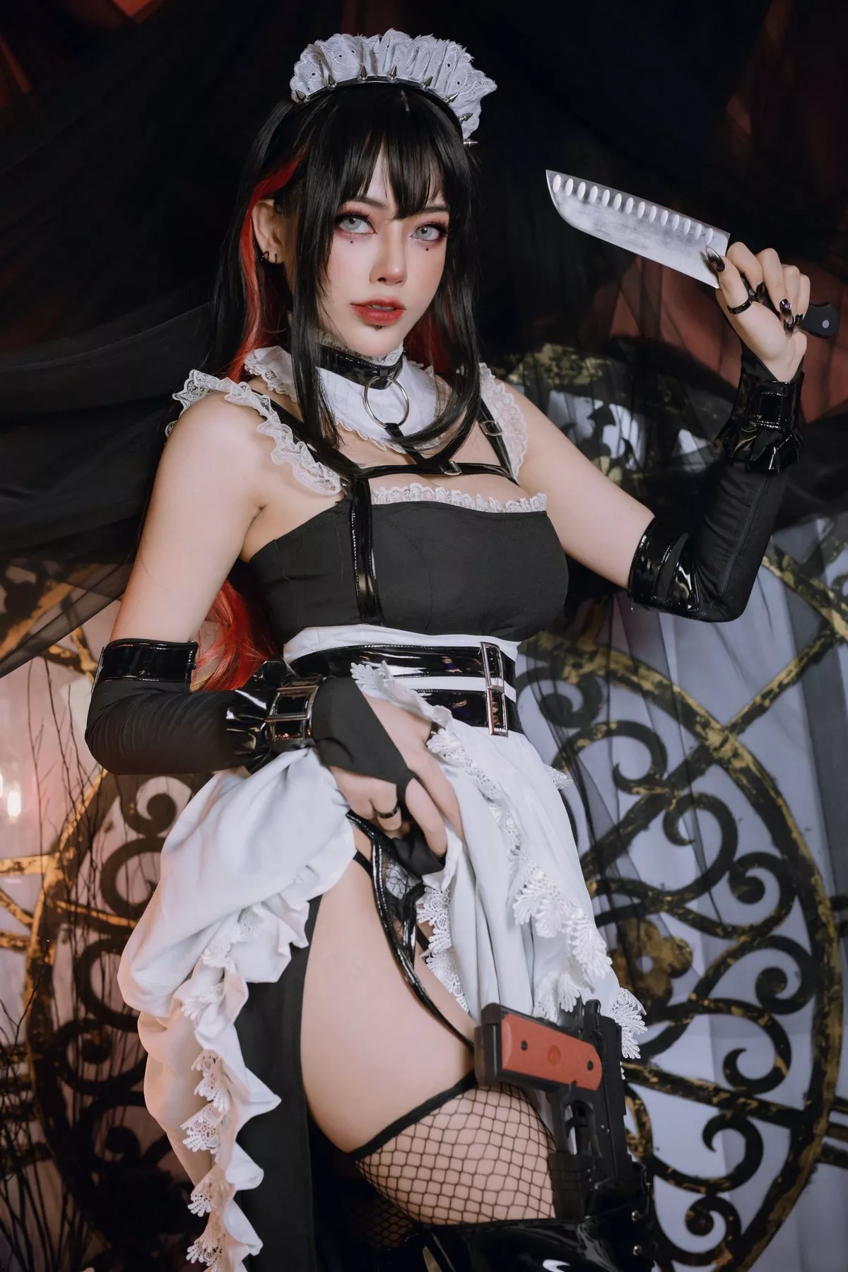 日本性感萝莉Byoru美女武士Cos主题私房情趣内衣露傲人豪乳遮点极致诱惑写真42P