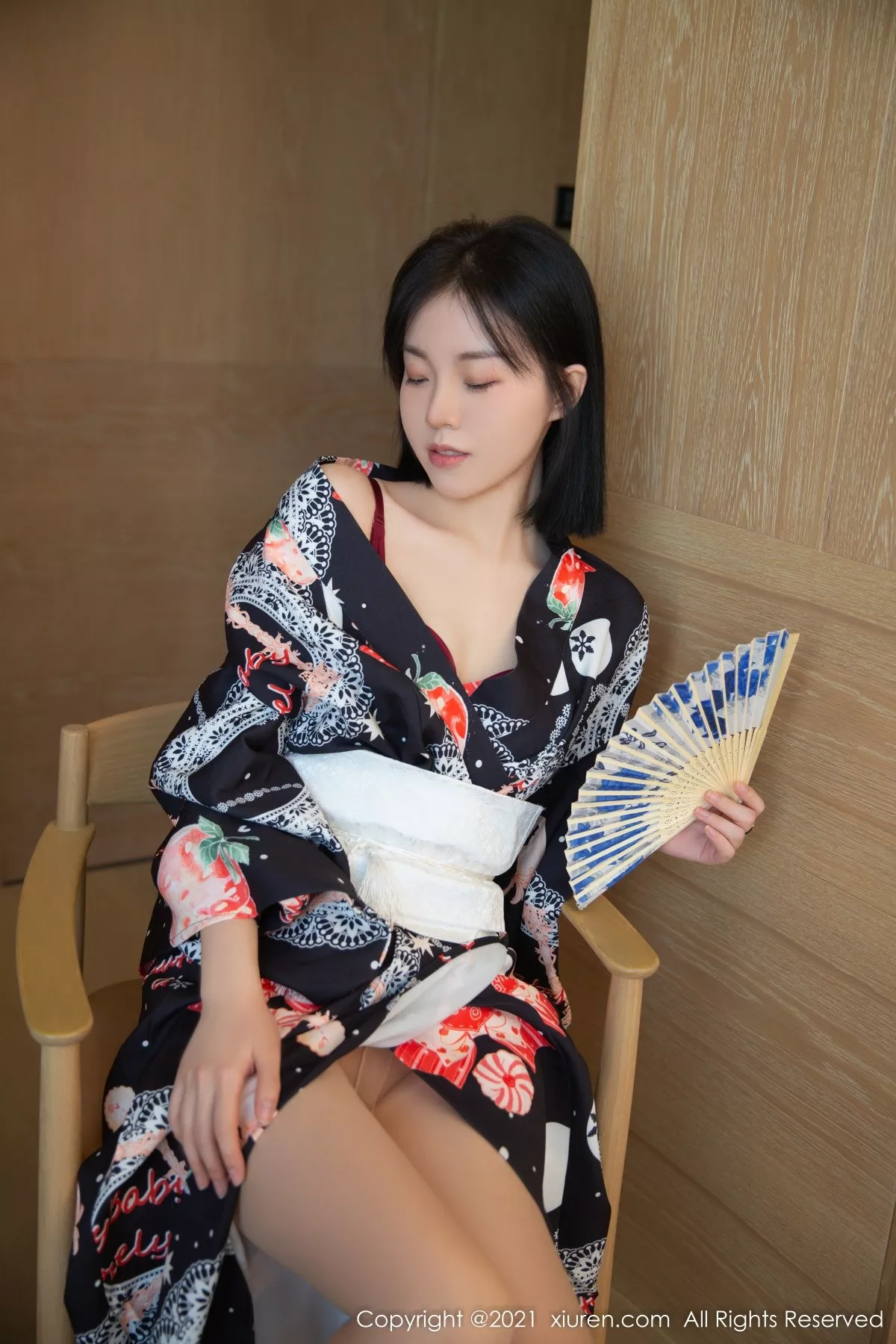 XiuRen第4313期_模特一颗甜蛋黄a私房魅力日式和服情趣人体盛宴撩人诱惑写真81P