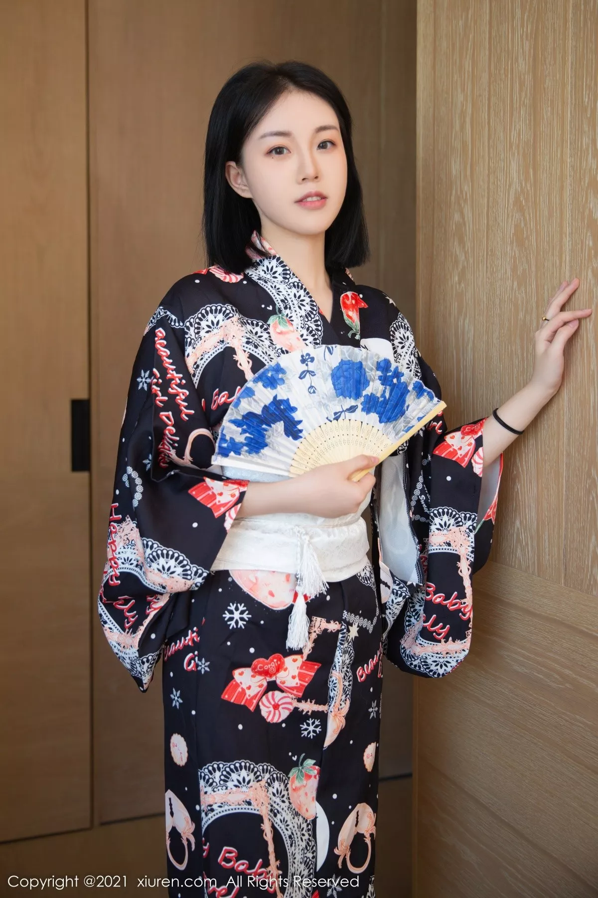 XiuRen第4313期_模特一颗甜蛋黄a私房魅力日式和服情趣人体盛宴撩人诱惑写真81P