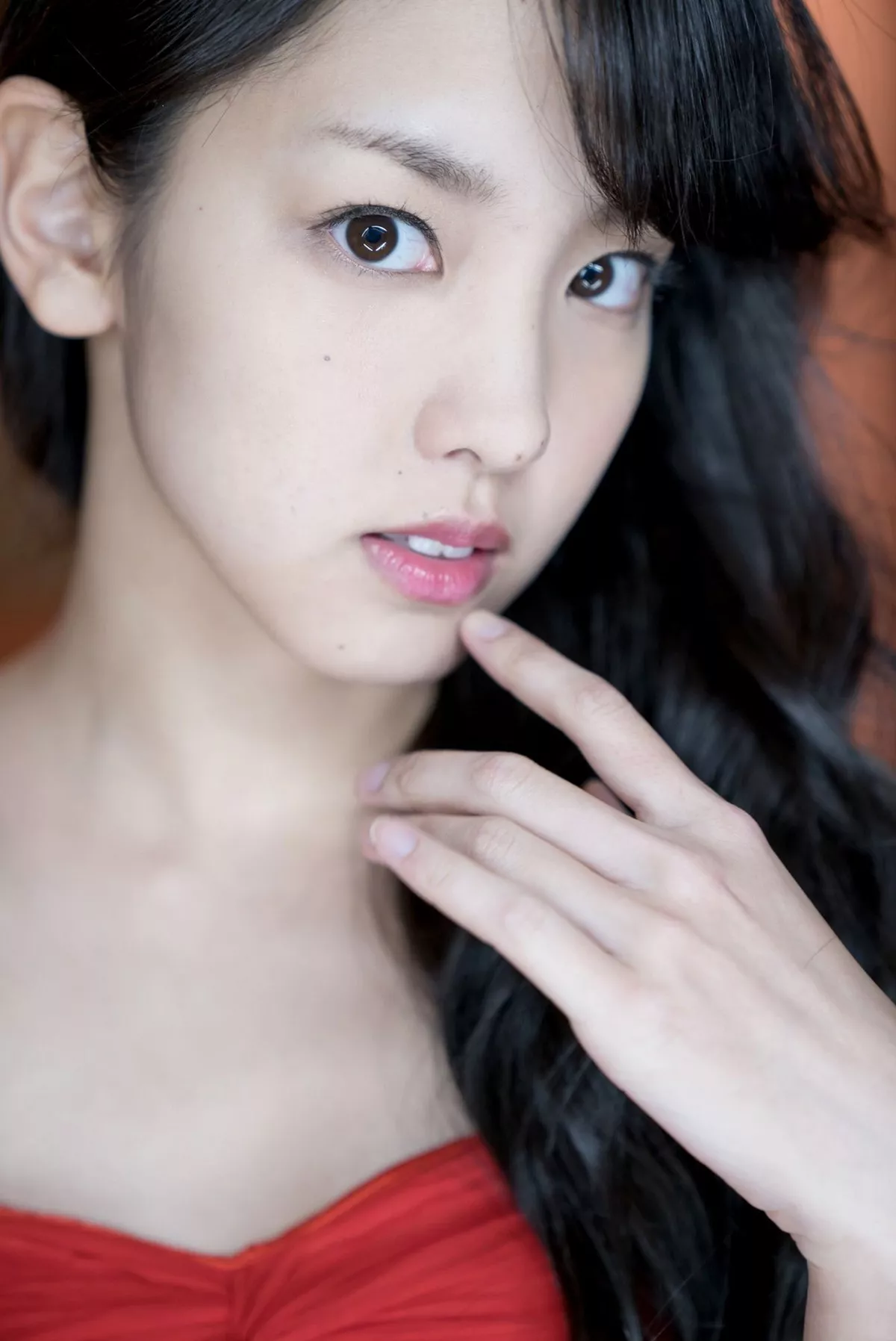 日本萌妹子饭洼春菜户外和服主题私房内衣系列+红色吊裙秀完美身材性感写真98P