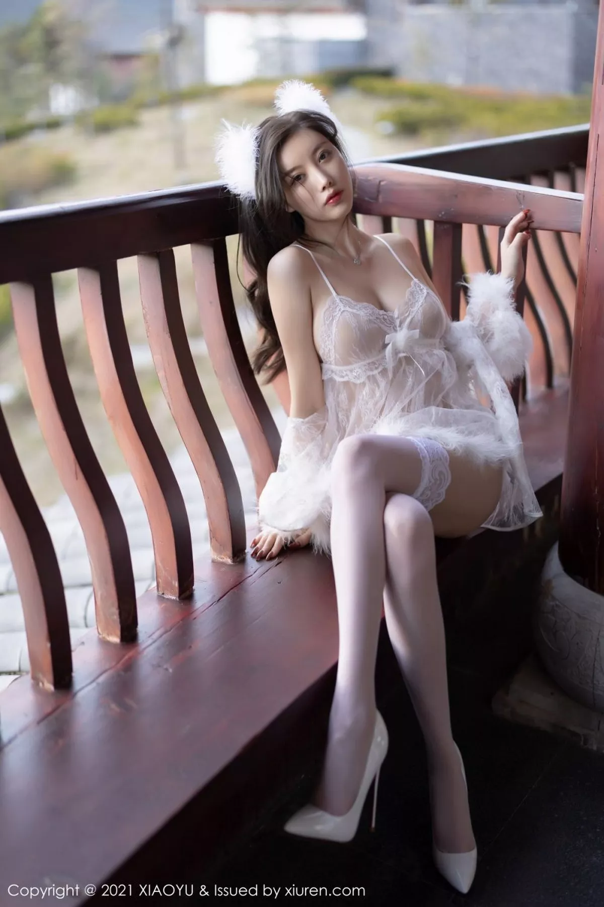 [XiaoYu画语界]Vol.680_女神杨晨晨sugar丽江心愿旅拍私房轻纱吊裙秀火辣身材诱惑写真69P