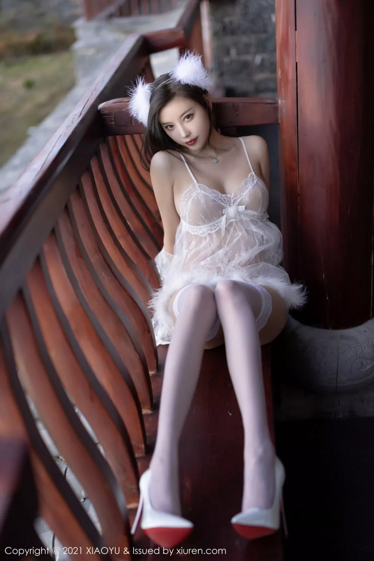 [XiaoYu画语界]Vol.680_女神杨晨晨sugar丽江心愿旅拍私房轻纱吊裙秀火辣身材诱惑写真69P