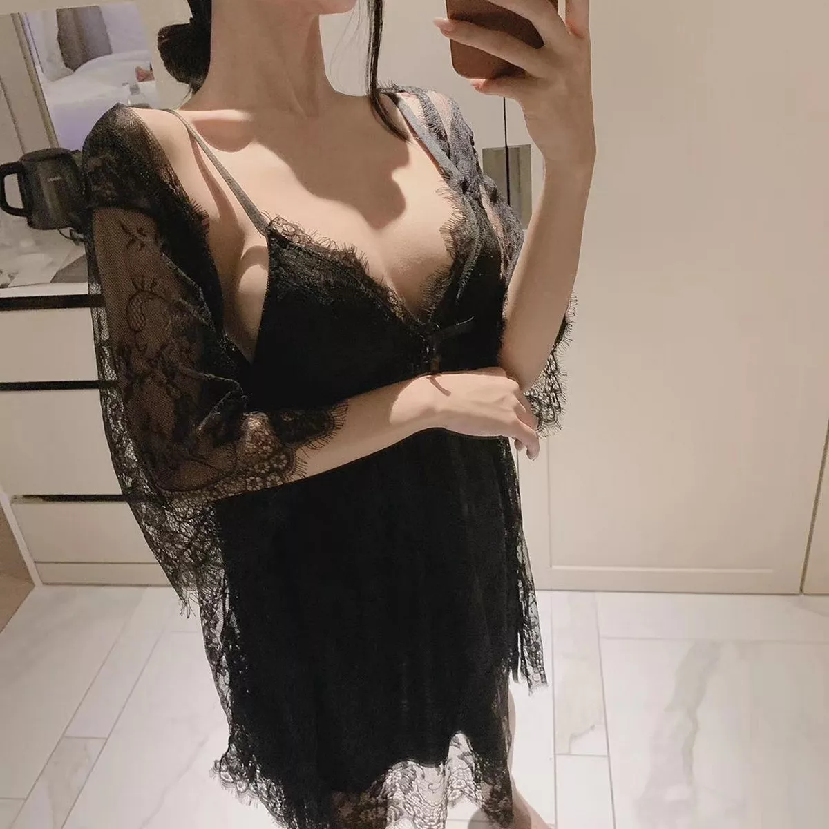 网络美女薇薇微信朋友圈资源合集私房性感连身裙系列秀魔鬼身材迷人诱惑写真297P