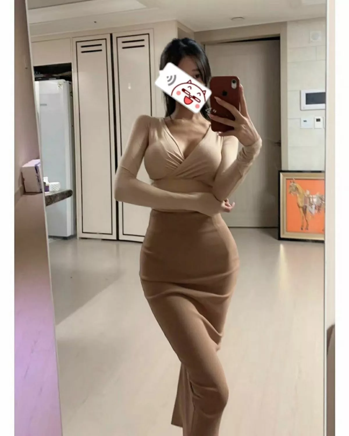网络美女薇薇微信朋友圈资源合集私房性感连身裙系列秀魔鬼身材迷人诱惑写真297P