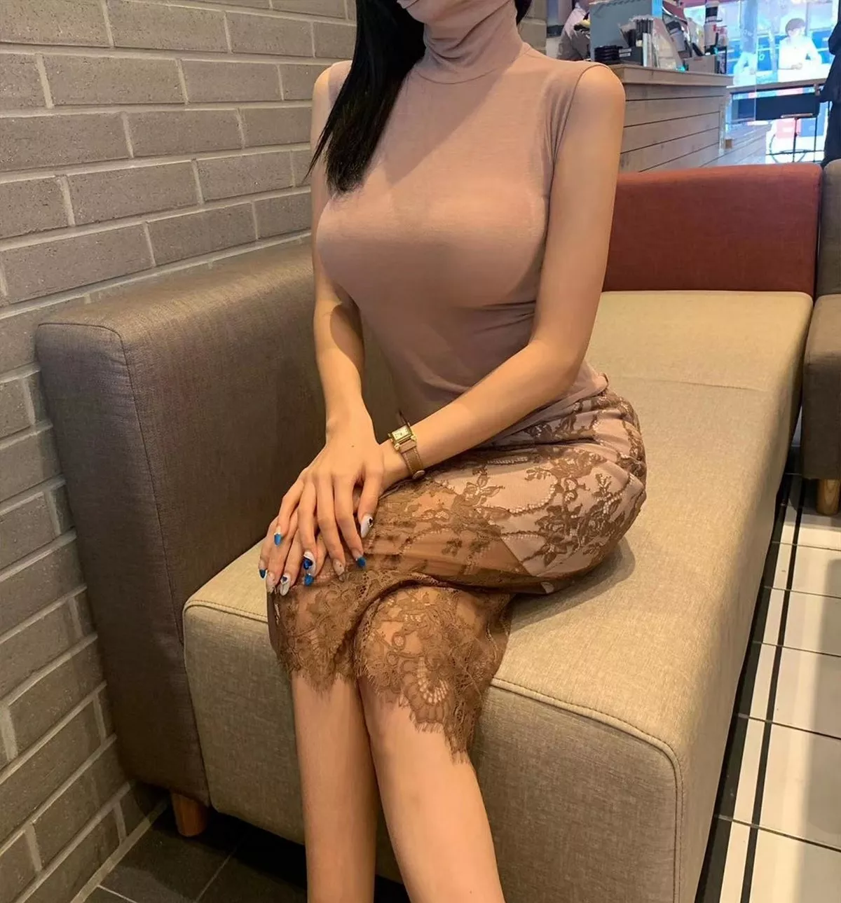 网络美女薇薇微信朋友圈资源合集私房性感连身裙系列秀魔鬼身材迷人诱惑写真297P