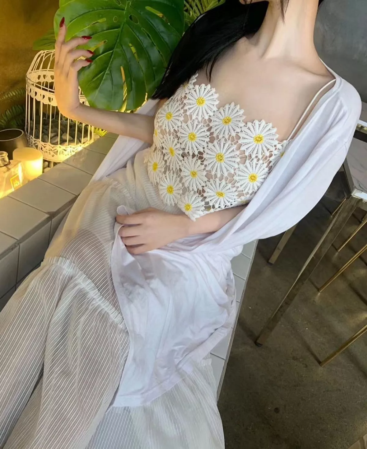 网络美女薇薇微信朋友圈资源合集私房性感连身裙系列秀魔鬼身材迷人诱惑写真297P