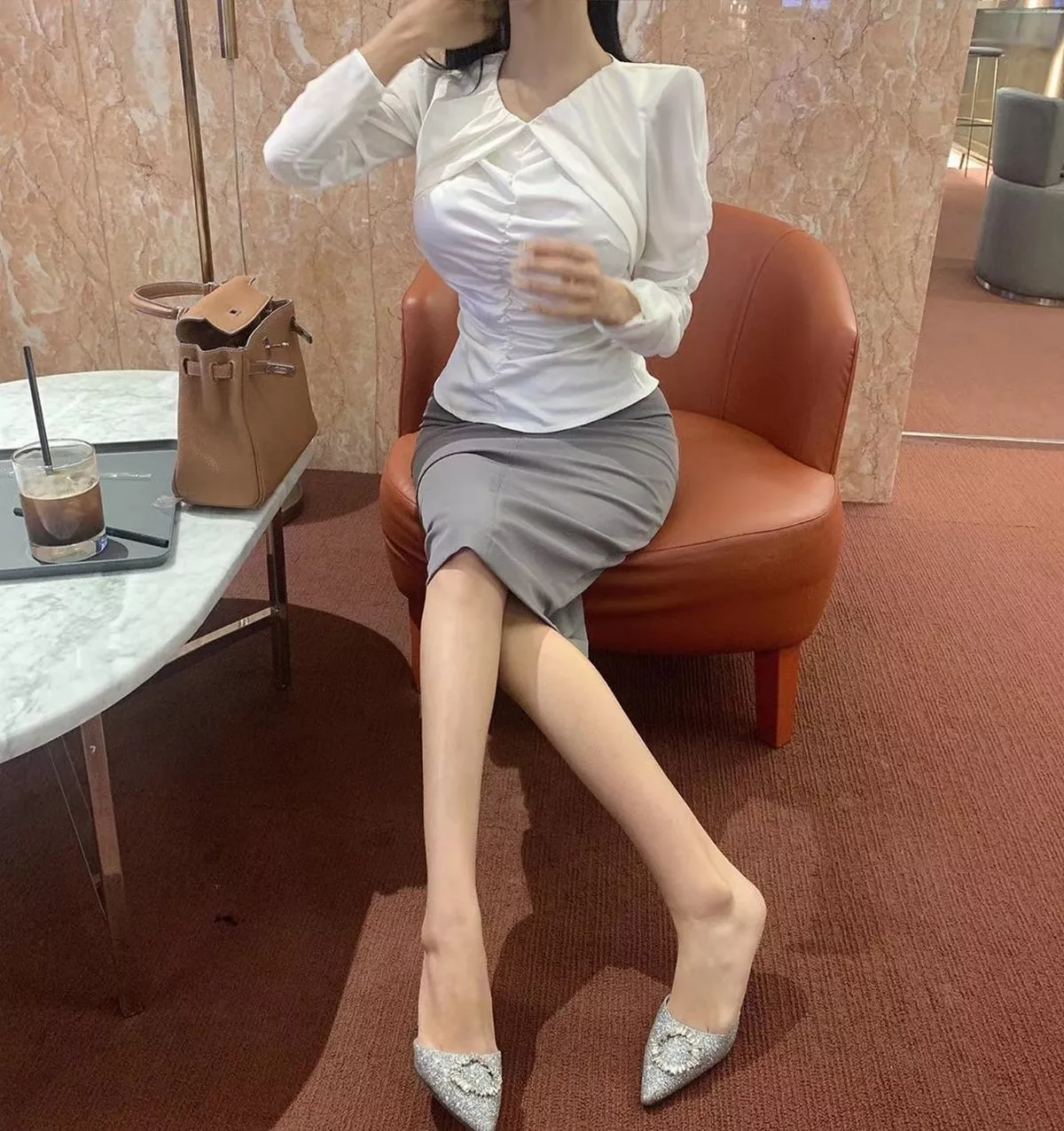 网络美女薇薇微信朋友圈资源合集私房性感连身裙系列秀魔鬼身材迷人诱惑写真297P