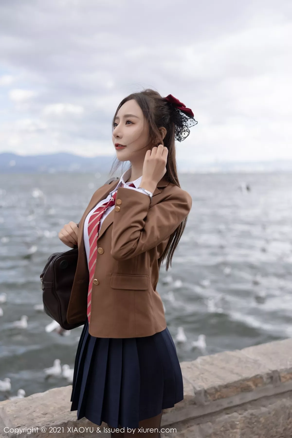 [XiaoYu画语界]Vol.685_女神王馨瑶yanni云南心愿旅拍洱海边与酒店场景迷人诱惑写真80P