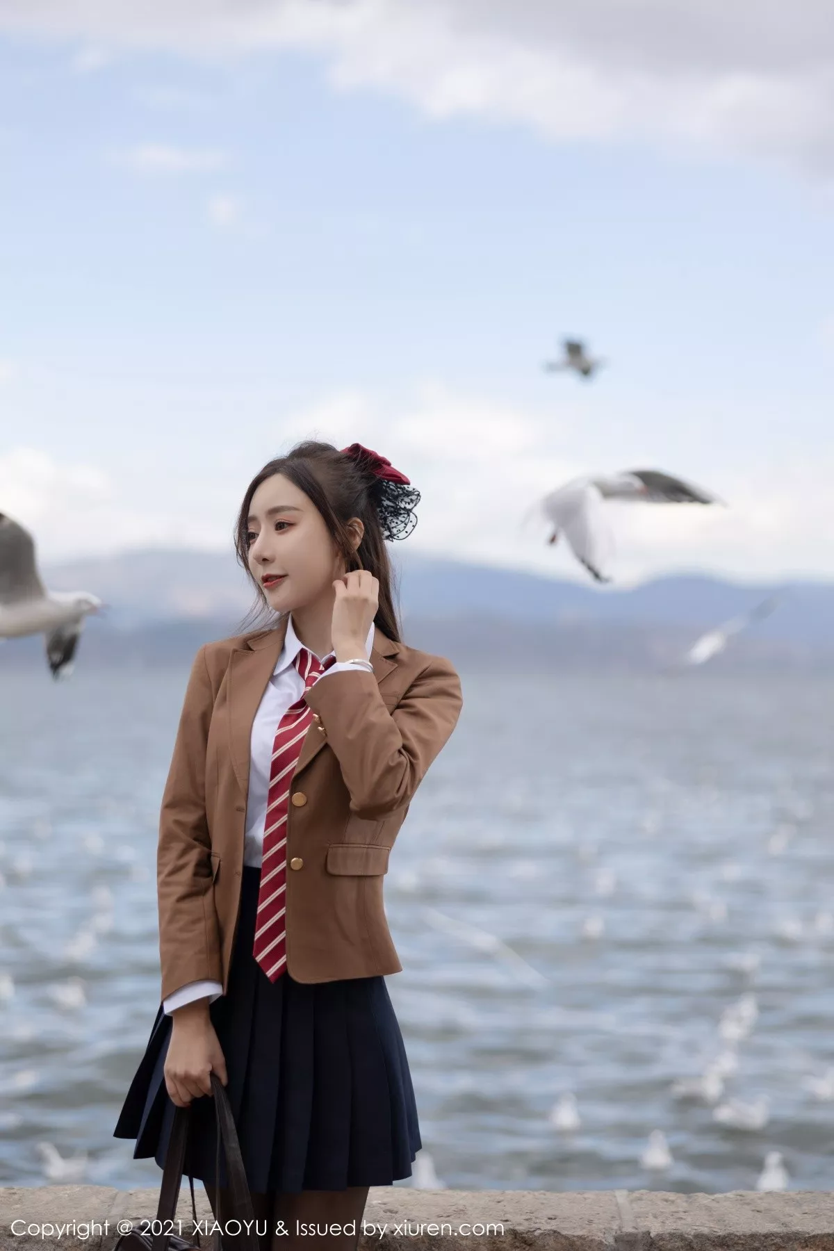 [XiaoYu画语界]Vol.685_女神王馨瑶yanni云南心愿旅拍洱海边与酒店场景迷人诱惑写真80P