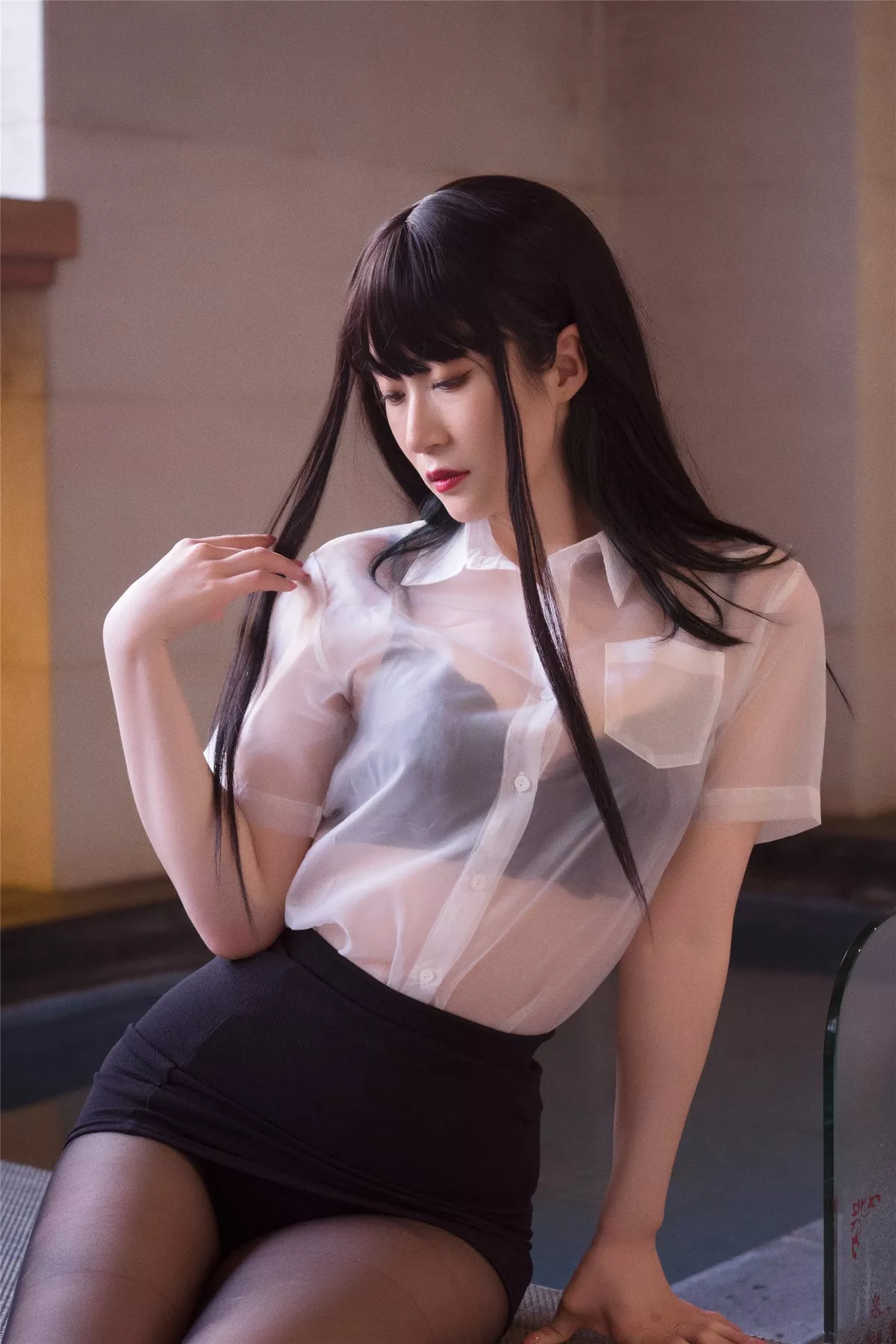 Coser小姐姐白银＆摇摇乐性感姐妹花主题私房性感丝袜系列秀翘臀撩人诱惑写真125P