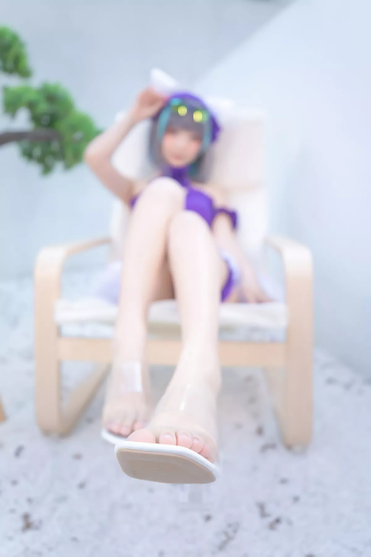萝莉美女神楽坂真冬柴郡Cos纯色庭院主题私房浴室性感比基尼秀完美身材诱惑写真150P
