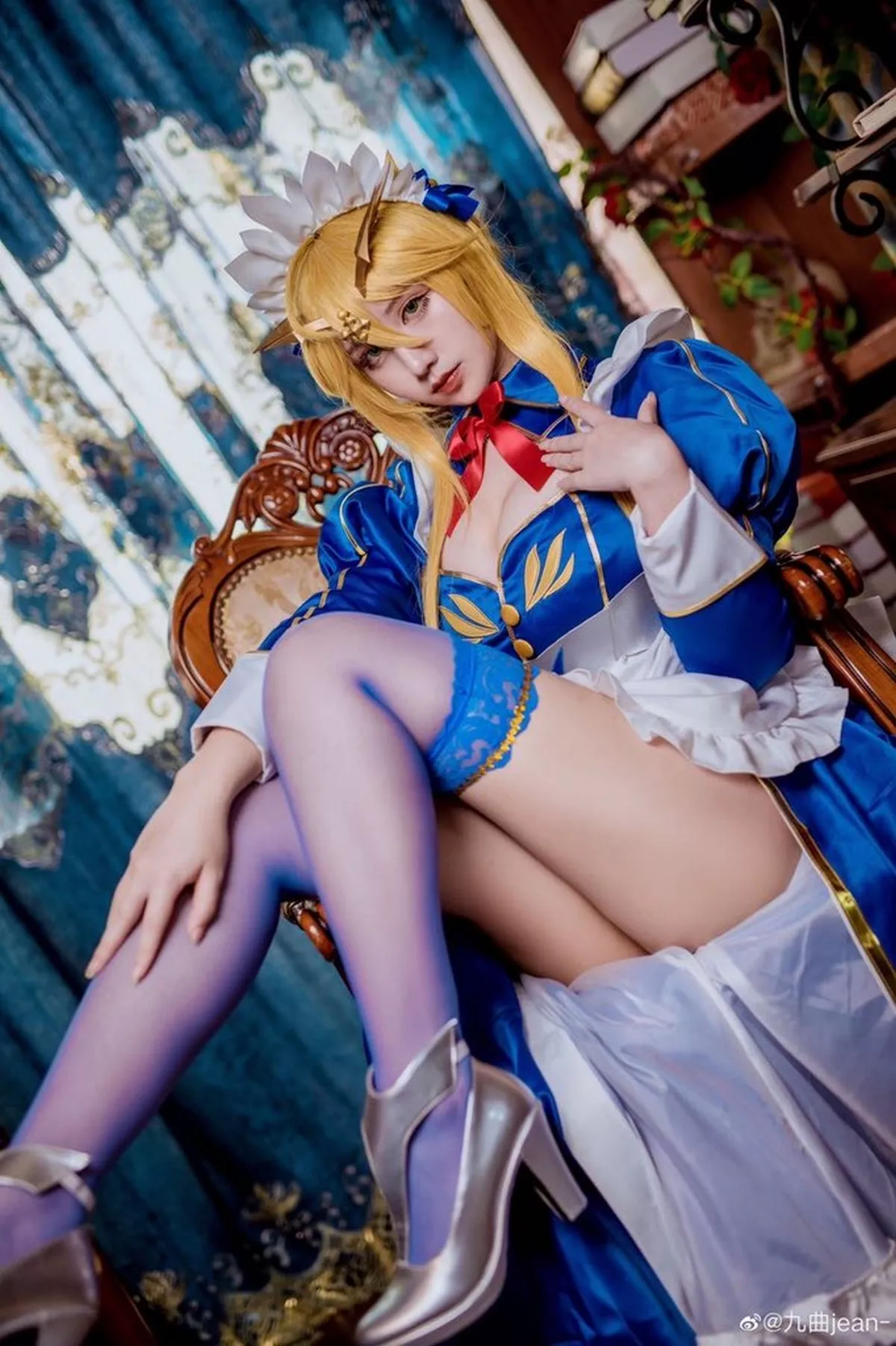动漫博主九曲Jean-FGO主题私房性感多套服饰系列秀完美身材迷人诱惑写真167P